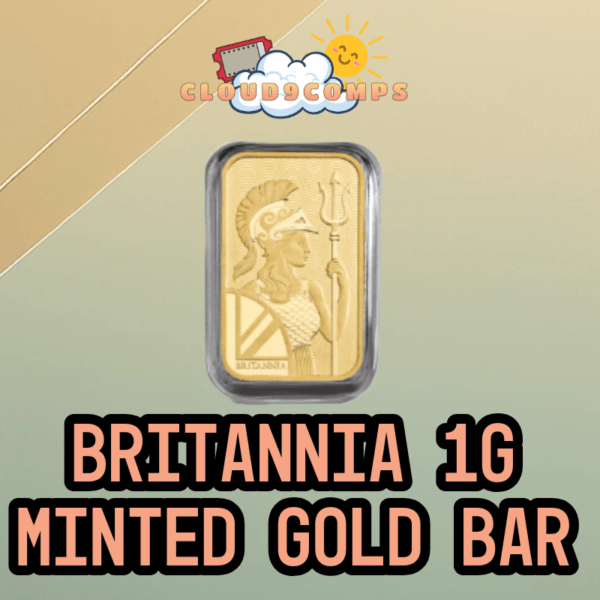 1g Gold bar