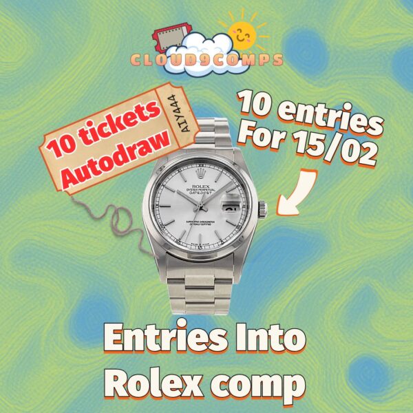 10 entries into the Rolex comp