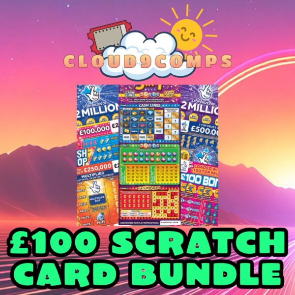£100 Scratch card bundle 23/04