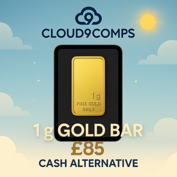1g Gold Bar