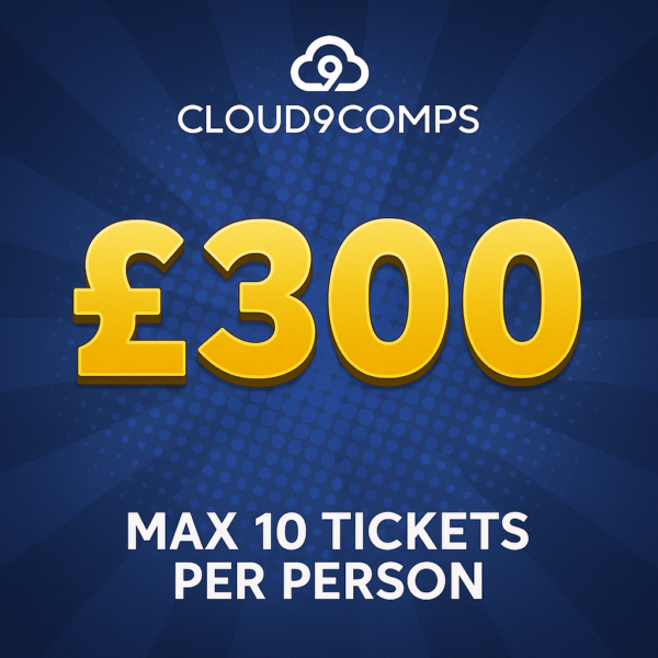 £300 cash 28/05